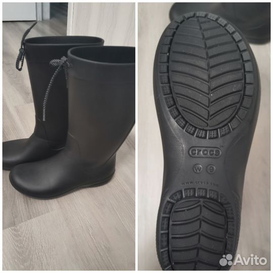 Резиновые сапоги crocs