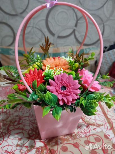 Букеты из мыла ручной работы