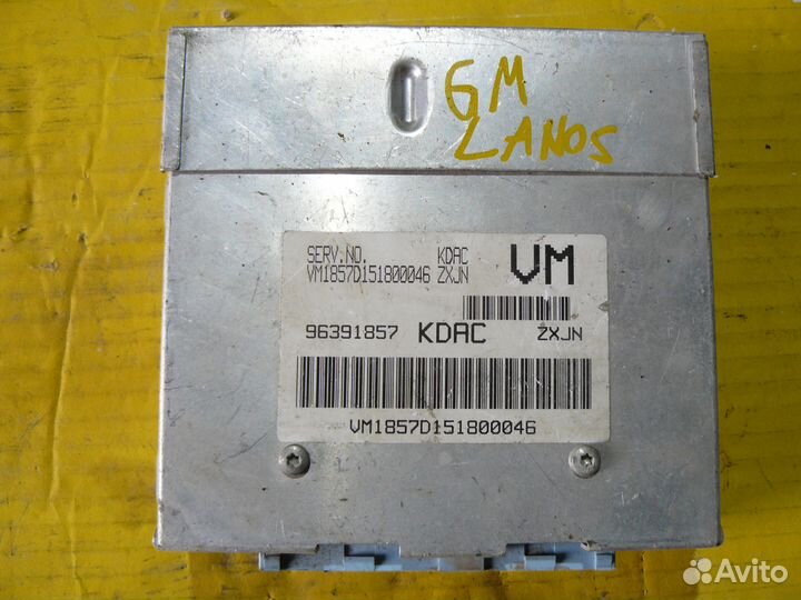 Блок управления двигателем Chevrolet Lanos 1.5