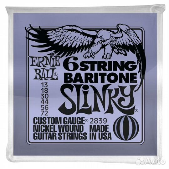 13-72 Ernie Ball 2839 Baritone Nickel Steel