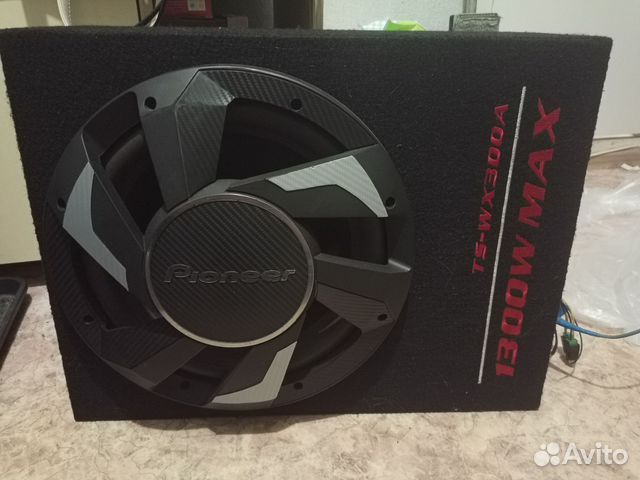 Активный сабвуфер Pioneer TS-WX300A купить в Челябинске | Авито