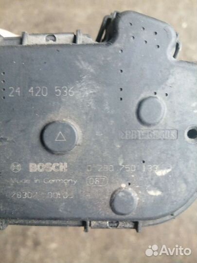 Дроссель заслонка Opel Corsa Z14XEP, Z12XEP