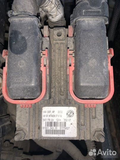 Эбу двигателя Fiat Albea 2008