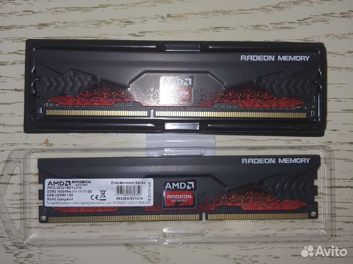 Оперативная память ddr3 4gb x2 1600Mhz