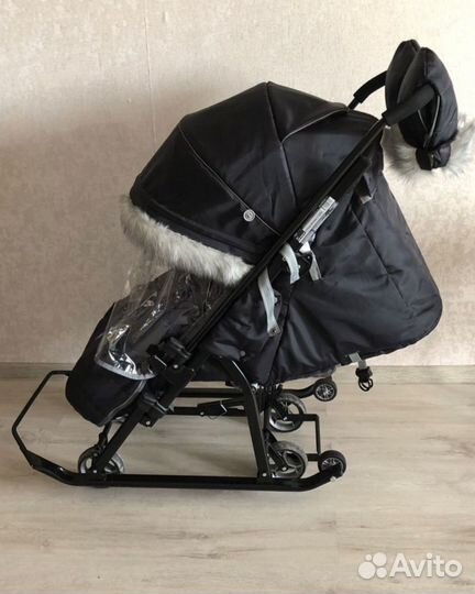 Детские санки коляска