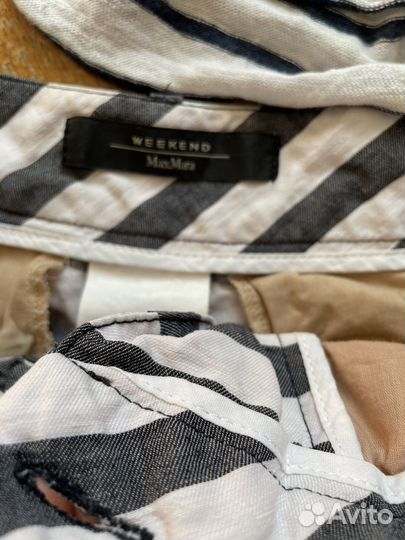 Шорты лен max mara оригинал