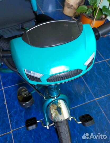 Велосипед детский с ручкой