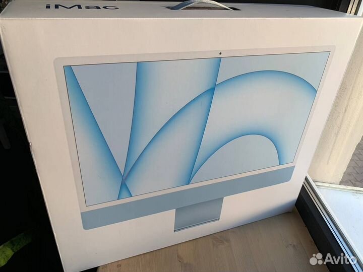 Коробка от Apple iMac 24