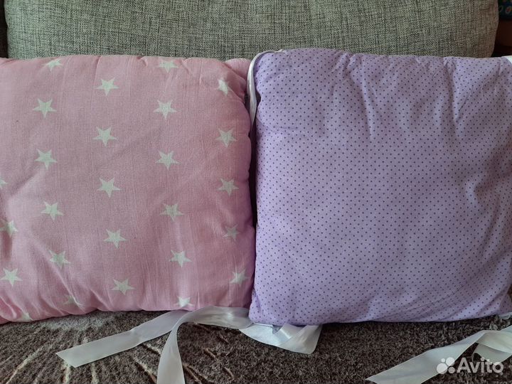 Бортики в кроватку