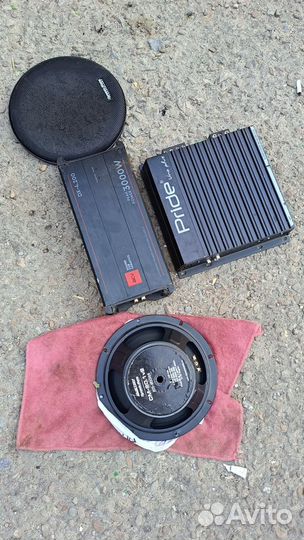 Акустика колонки сабвуферы