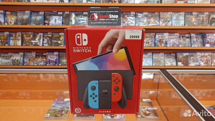 Nintendo switch oled (Новая)