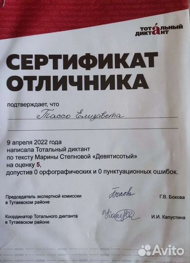 Репетитор по русскому языку и литературе