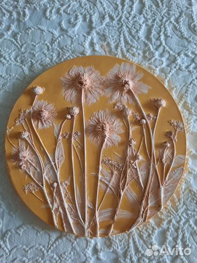 Изготовление ботанического барельефа