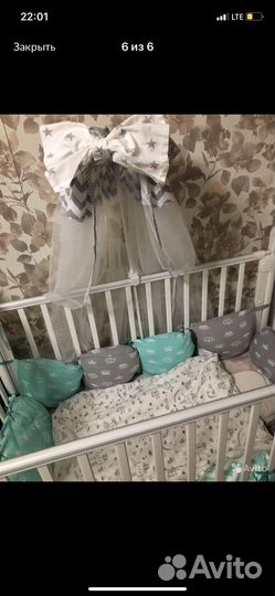 Бортики в кроватку