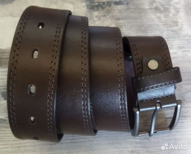 Ремень мужской новый натуральная кожа подарок