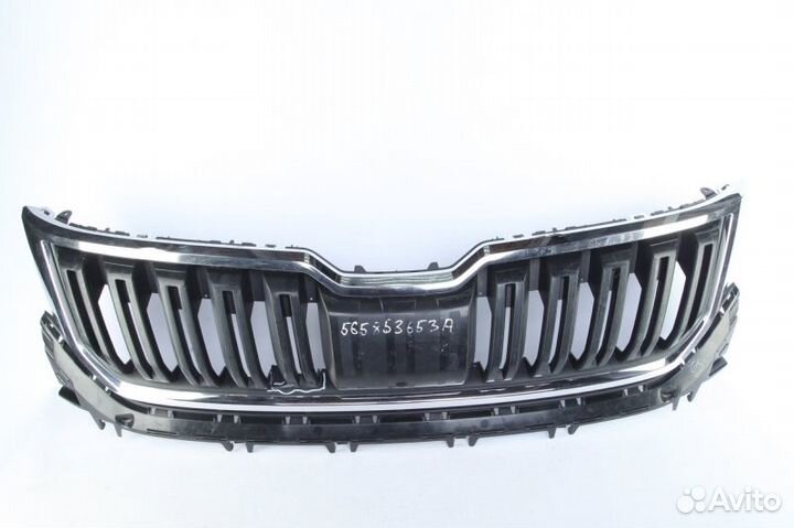 Решетка радиатора Skoda Kodiaq 1 NS7 до рестайлинг