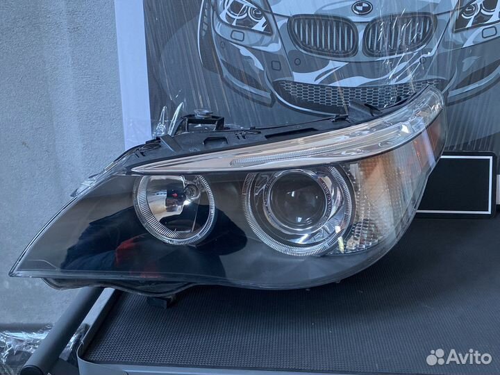 Фара левая адаптив BMW E60 дорест