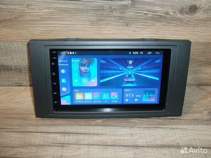 Магнитола 2DIN Volkswagen Touareg Android GPS WiFi