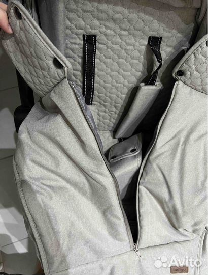 Прогулочная коляска indigo sigma lux бежевая