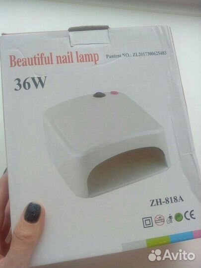 Уф-лампа для маникюра 36W