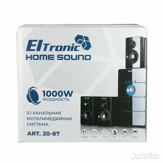Акустическая система 5.1 Eltronic 20-87 1000w
