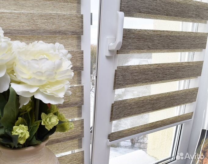 Рулонные шторы и Зебра День-Ночь от производителя