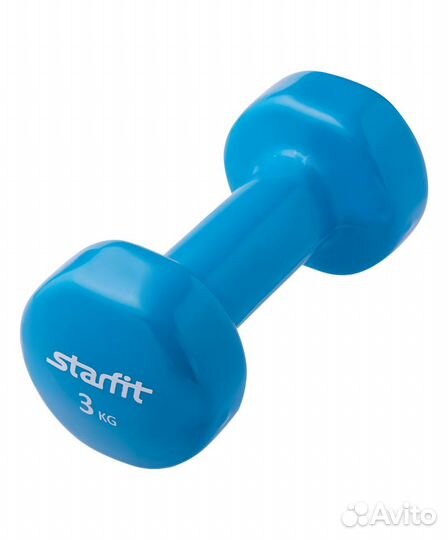 Гантели виниловые DB-101 3 кг starfit