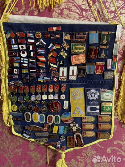 Значки СССР олимпиада 80