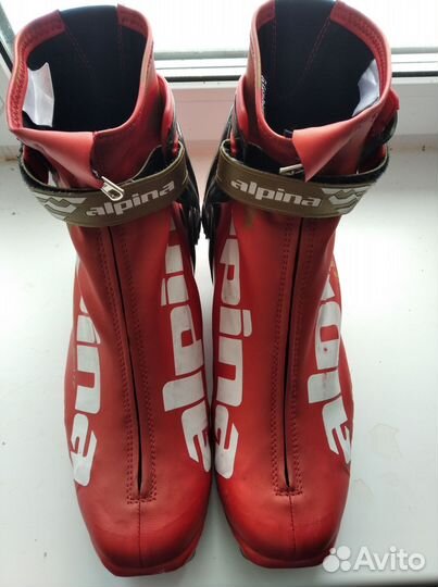 Лыжные ботинки alpina elite skate коньковые