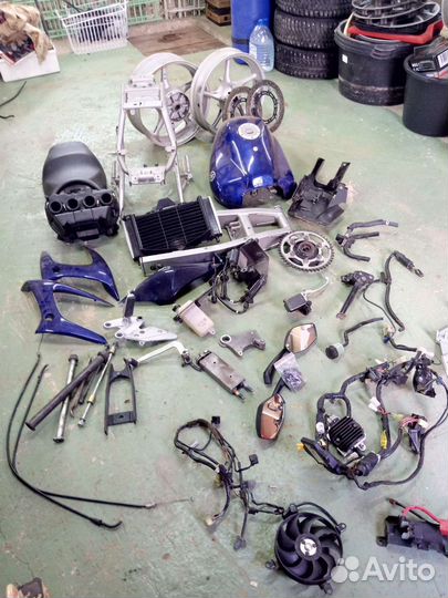 Yamaha fz6 разбор, запчасти