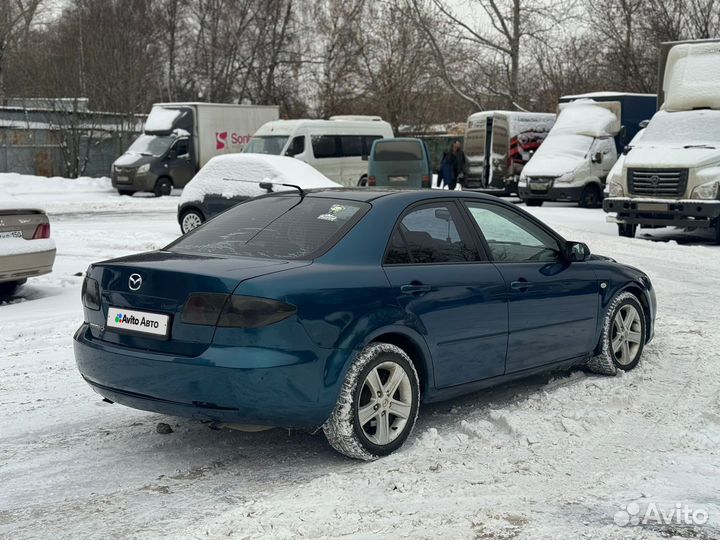 Mazda 6 2.0 AT, 2005, 240 000 км
