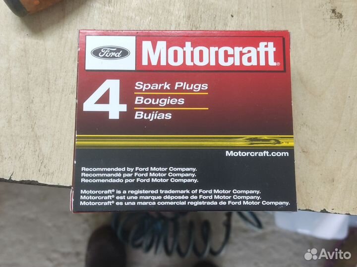 Свечи зажигания иридиевые motorcraft