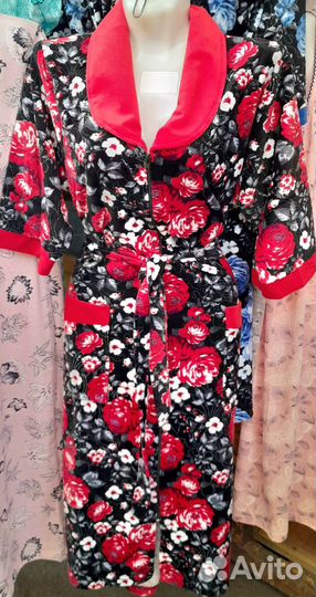 Халат велюр