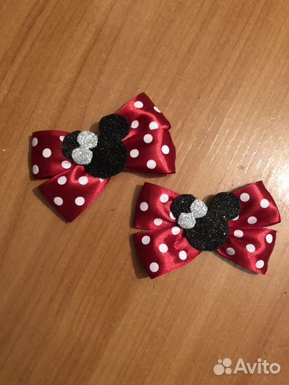 Ободок, заколки, резинки Микки