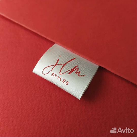 Бирки печать для одежды, вшивные, этикетки