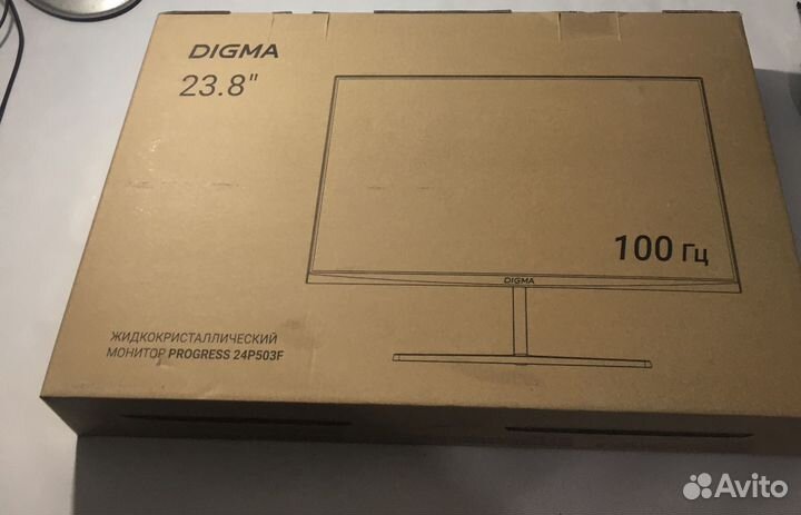 Монитор digma ips 100гц 24 дюйма