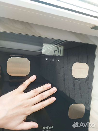 Весы Tefal BM2521V0, до 150 кг, цвет черный