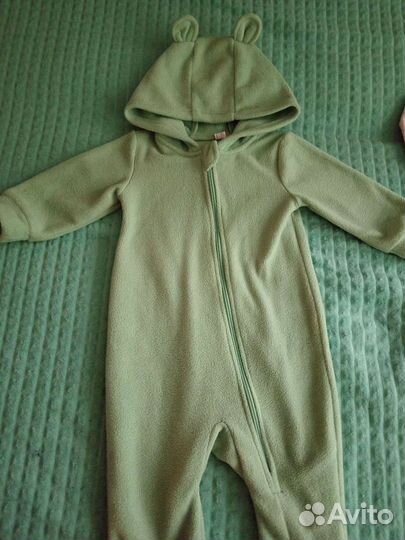 Зимний комбинезон для девочки 80