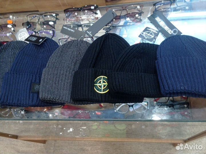 Шапка мужская спортивная трикотажная