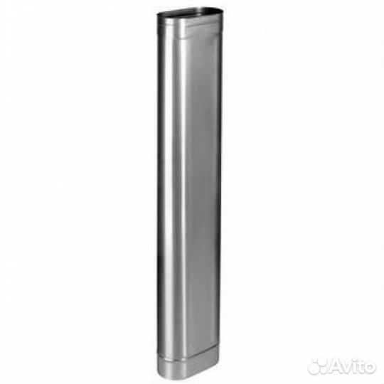 Дымоход VOR вулкан овал 120х240 L1000 (321/0,5мм)