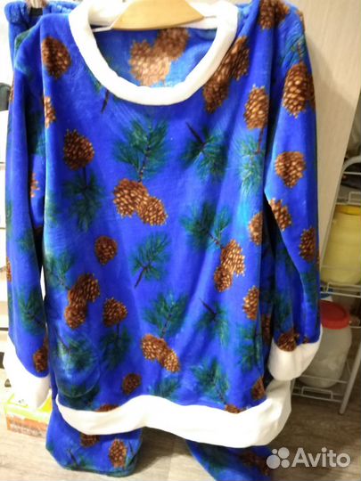 Костюм женский новый домашний размер 52,54, флис