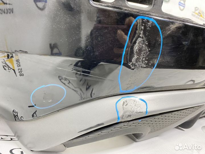 Бампер задний Volvo V40 2016-2019 Рестайлинг