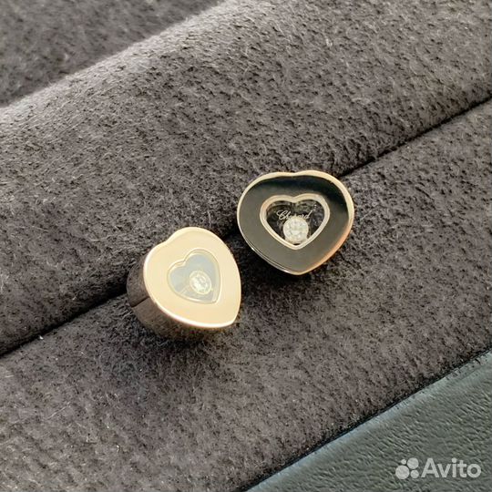 Серьги Chopard Happy Diamonds Hearts Earrings 8328