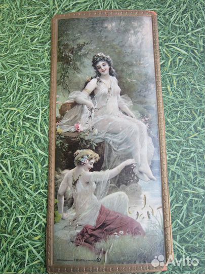 Фото-хромо-литография Т. Киббель, Петроград.нимфы