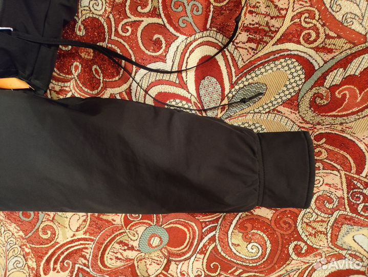 Пуховик зимний женский 50 52 черный