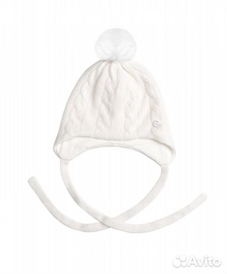 Шапка детская зимняя 36-40 см 1-6 мес