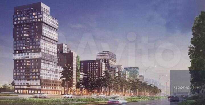 2-к. квартира, 81 м², 17/23 эт.