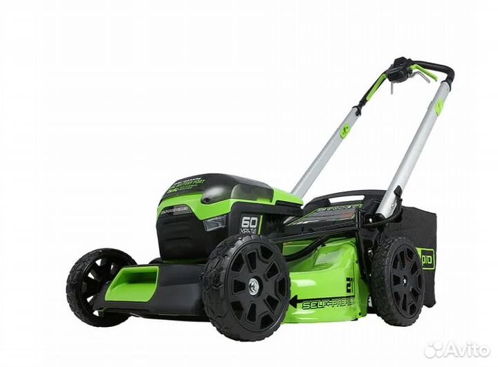 Газонокосилка аккумуляторная Greenworks GD60LM51SP