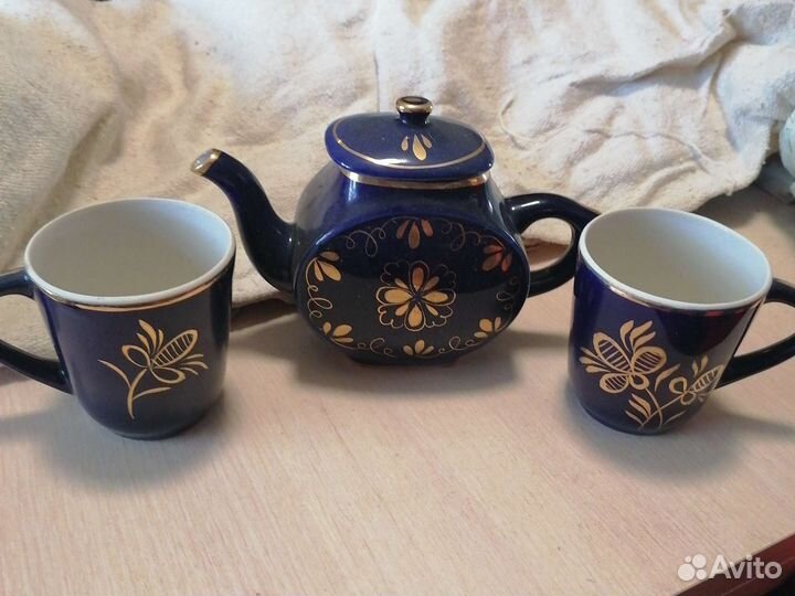 Чайный сервиз СССР гжель