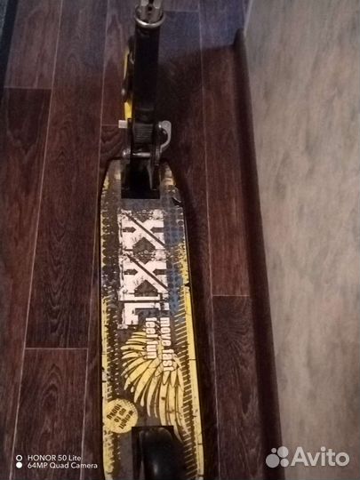 Самокат детский двухколесный бу